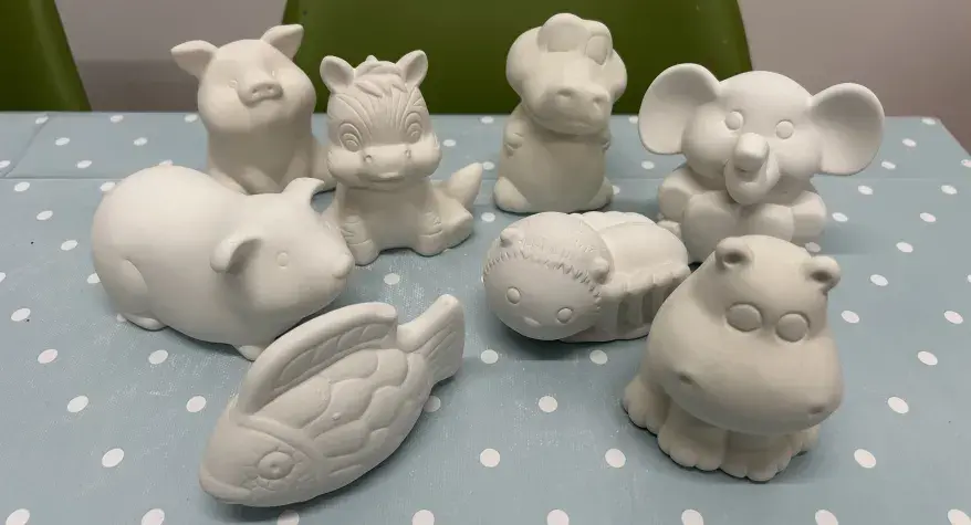 Foam Clay Pieces